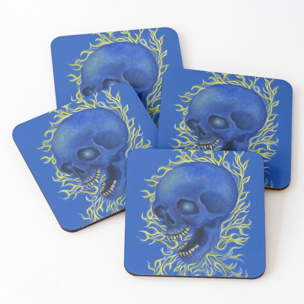 Item preview, Skull With Flames designed and sold by Ferociousdesign.