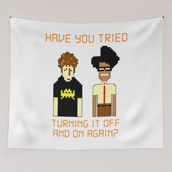Item preview, Graphic IT Crowd Films Have You Tried Turning It Off And On Again? designed and sold by JudyDonald3.