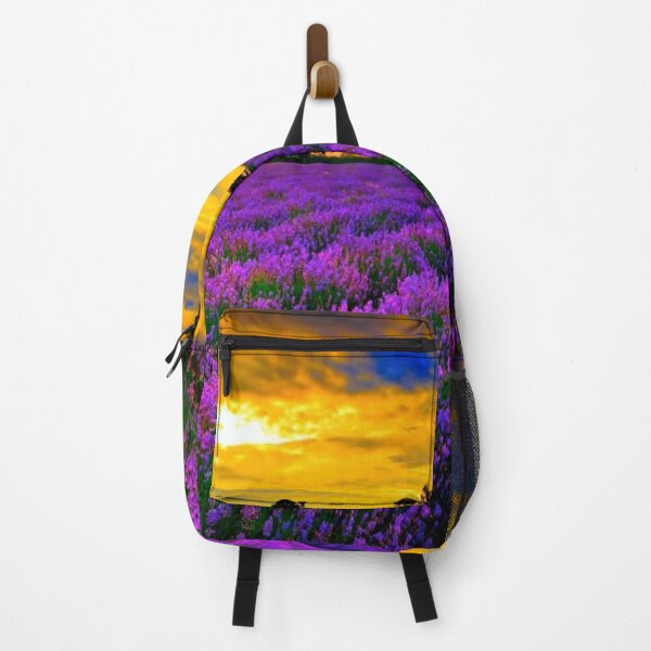 Item preview, Beautiful picture of Lavender in bloom at sunset designed and sold by LiveToLearn.