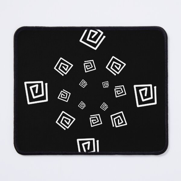 Item preview, Modern Black and White Square Circle designed and sold by Artistestella.