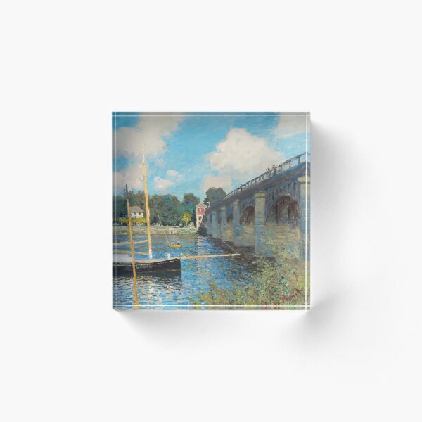 The Bridge at Argenteuil Acrylic Block