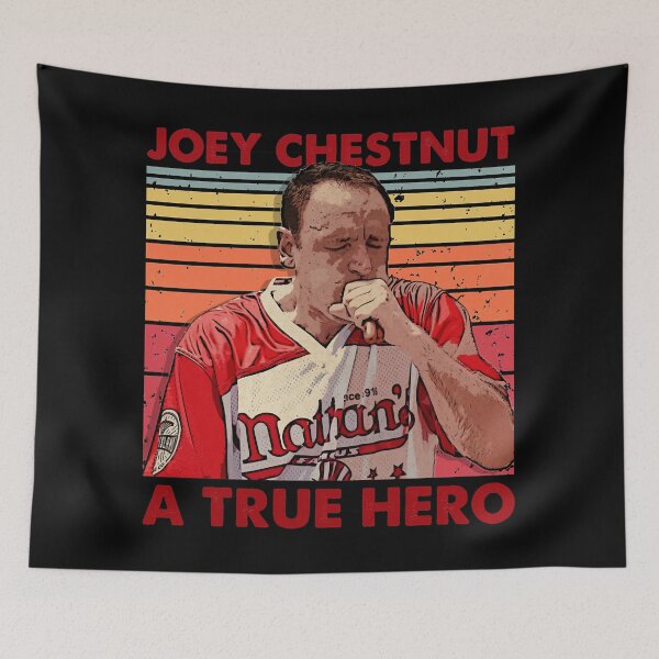 Item preview, Funny Gifts Boys Girls Joey Chestnut A True Hero Gifts For Music Fans designed and sold by DahliaMarquardt.