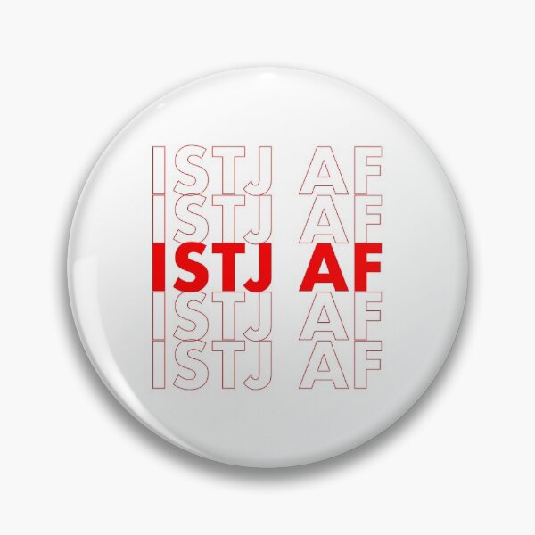 Item preview, ISTJ AF Red Personality MBTI Funny Shirt  designed and sold by FanaticTee.