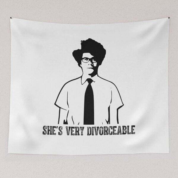 Item preview, Graphic IT Crowd Films She's Very Divorceable designed and sold by JudyDonald3.