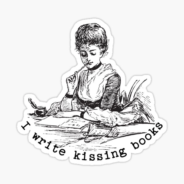 Artikel-Vorschau von Ich schreibe Kussbücher, designt und verkauft von WhipsAndKisses.