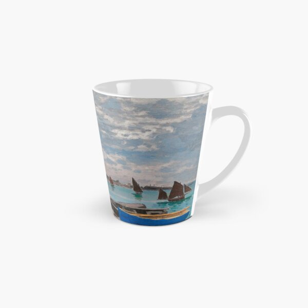 The Beach at Sainte Adresse Tall Mug