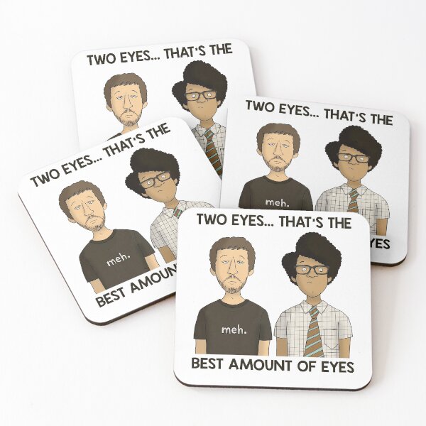 Item preview, Graphic IT Crowd Films Two Eyes... That's The Best Amount Of Eyes designed and sold by JudyDonald3.