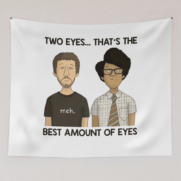 Item preview, Graphic IT Crowd Films Two Eyes... That's The Best Amount Of Eyes designed and sold by JudyDonald3.