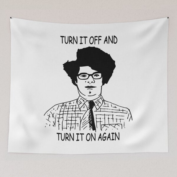 Item preview, IT Crowd - Turn It Off And Turn It On Again designed and sold by JudyDonald3.