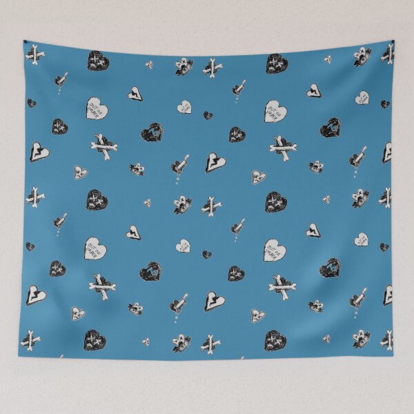 Item preview, LOVE ME - Heartbreaker Edit (Deep Ocean Blue) designed and sold by CoraDaffodil.