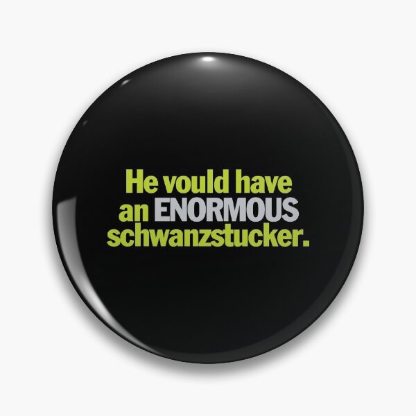 Item preview, Young Frankenstein - Enormous Schwanzstucker Sticker designed and sold by rnhardtc.