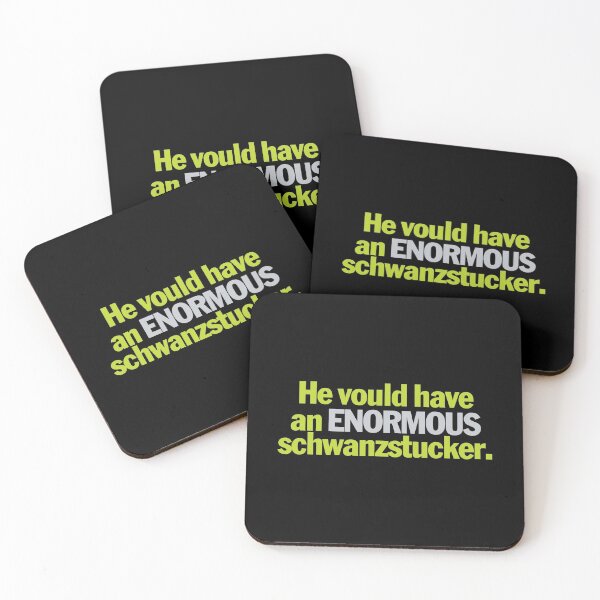 Item preview, Young Frankenstein - Enormous Schwanzstucker Sticker designed and sold by rnhardtc.