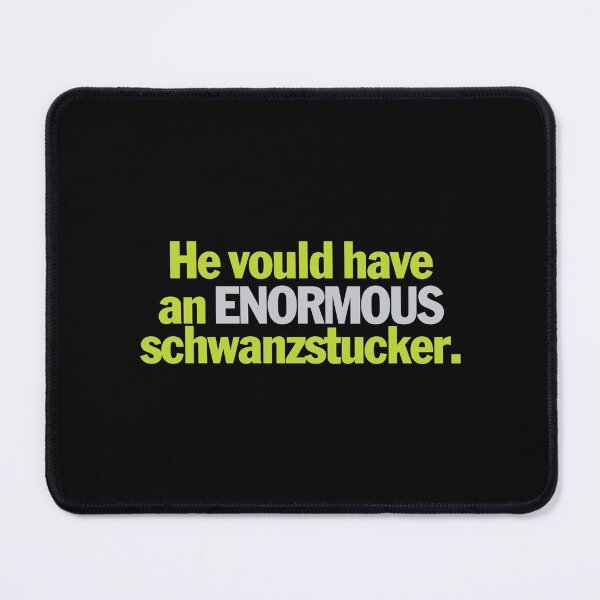 Item preview, Young Frankenstein - Enormous Schwanzstucker Sticker designed and sold by rnhardtc.