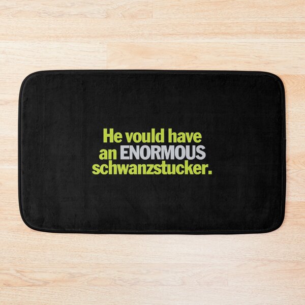 Item preview, Young Frankenstein - Enormous Schwanzstucker Sticker designed and sold by rnhardtc.