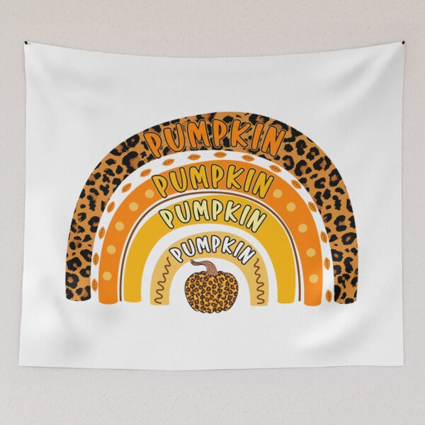 Item preview, Pumpkin rainbow leopard thanksgiving  designed and sold by Quiver712.
