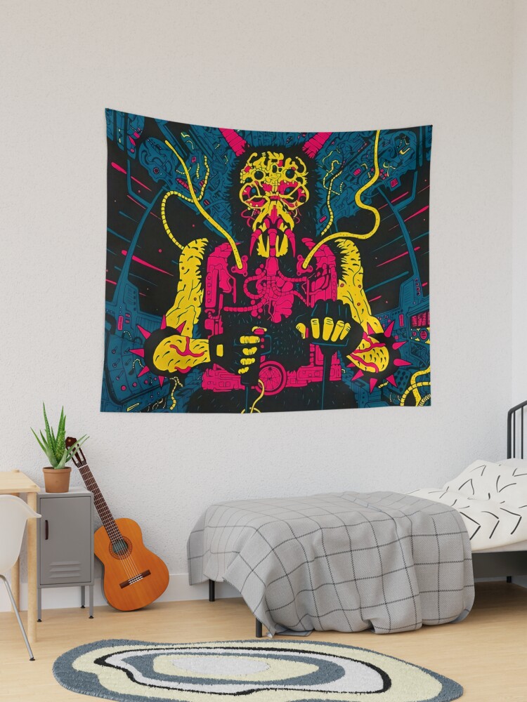 King gizzard and online the lizard wizard tapestry