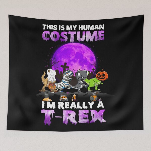 Item preview, This is my human costume I'm really a t-rex kids sloth  designed and sold by Quiver712.