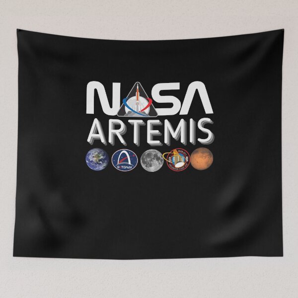 Item preview, Artemis Official Logo We Are Going Moon To Mars designed and sold by marboywonderboy.