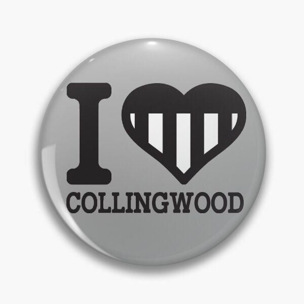 Artikelvorschau, "Ich liebe Collingwood" AFL & AFLW inspirierte Kleidung, Waren, T-Shirts, Leggings, Rock, Maske, Schürze entworfen und verkauft von Ink Inc.