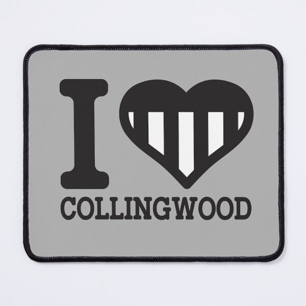 Item preview, “I love Collingwood” AFL & AFLW Inspired Apparels, Merchandise, T Shirts, Leggings, Skirt, Mask, Apron designed and sold by Ink Inc.