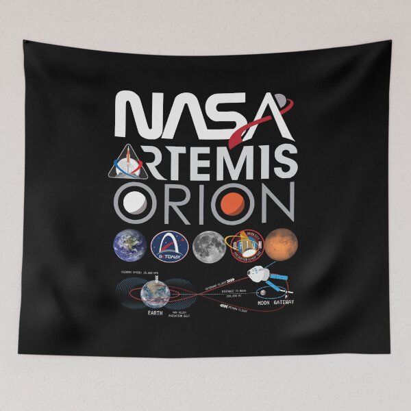 Item preview, Artemis and Orion Spacecraft Moon To Mars Space Mission designed and sold by marboywonderboy.