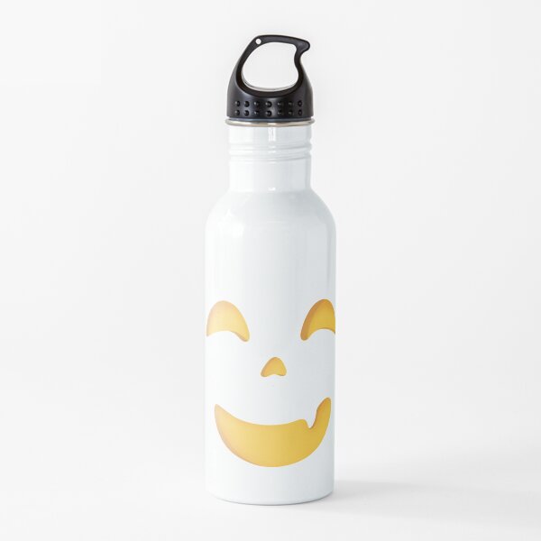 Cheeky Toothy Jack o'Lantern Face Water Bottle