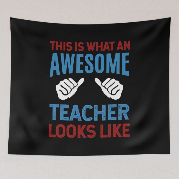 Item preview, Awesome Teacher, Cool Teacher designed and sold by LostTraveller.