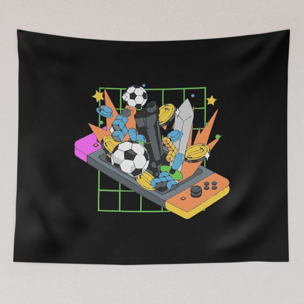 Item preview, Crazy for Gaming Abstract designed and sold by notasimp.