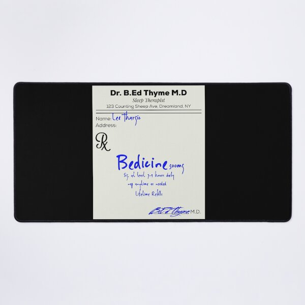 Item preview, Funny Prescription Bedicine designed and sold by PincGeneral.