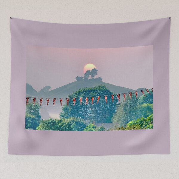 Item preview, Colmer's Hill with Bunting  designed and sold by Alisonchambers2.