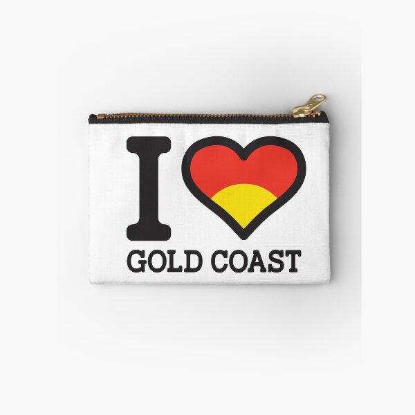 Item preview, “I love Gold Coast” AFL & AFLW Inspired Apparels, Merchandise, T Shirts, Leggings, Skirt, Mask, Apron, Eco Bag designed and sold by Ink Inc.