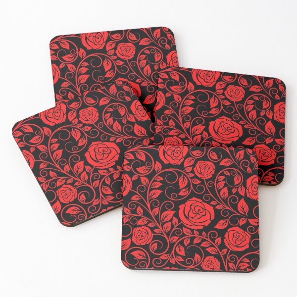 Item preview, Red Wild Roses Vines Branches designed and sold by Alladin7.