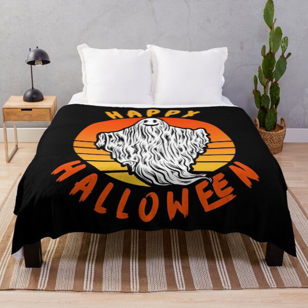 Item preview, Happy Halloween Ghost Vintage Retro designed and sold by Fabvity.