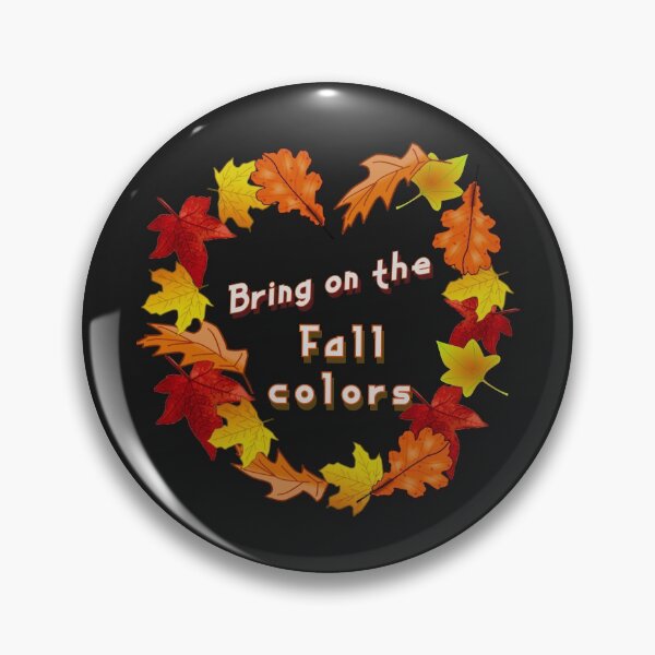 Artikelvorschau, Bring On The Fall Colours, neues saisonales Design für Herbstliebhaber entworfen und verkauft von KathteeDesign.