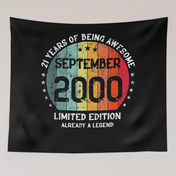 Item preview, 21 Year Old Being Awesome Born September 2000 21st Birthday designed and sold by HenrieHard.