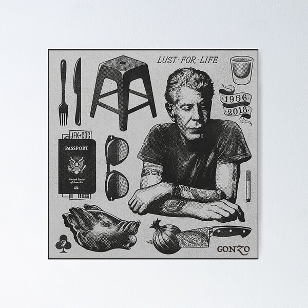 Item preview, Legend Of Cook - anthony bourdain designed and sold by coolmaneramz.