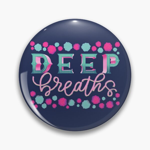 Item preview, Deep Breaths designed and sold by kandraletters.