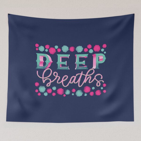 Item preview, Deep Breaths designed and sold by kandraletters.