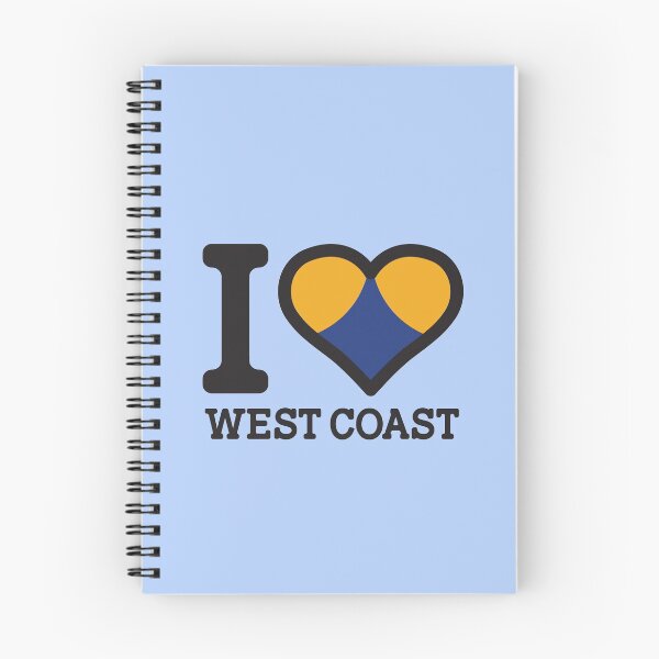 Item preview, “I love West Coast” AFL & AFLW Inspired Apparels, Merchandise, T Shirts, Leggings, Skirt, Mask, Apron, Eco Bag designed and sold by Ink Inc.
