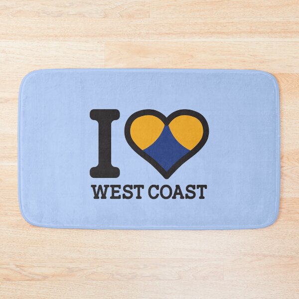 Item preview, “I love West Coast” AFL & AFLW Inspired Apparels, Merchandise, T Shirts, Leggings, Skirt, Mask, Apron, Eco Bag designed and sold by Ink Inc.