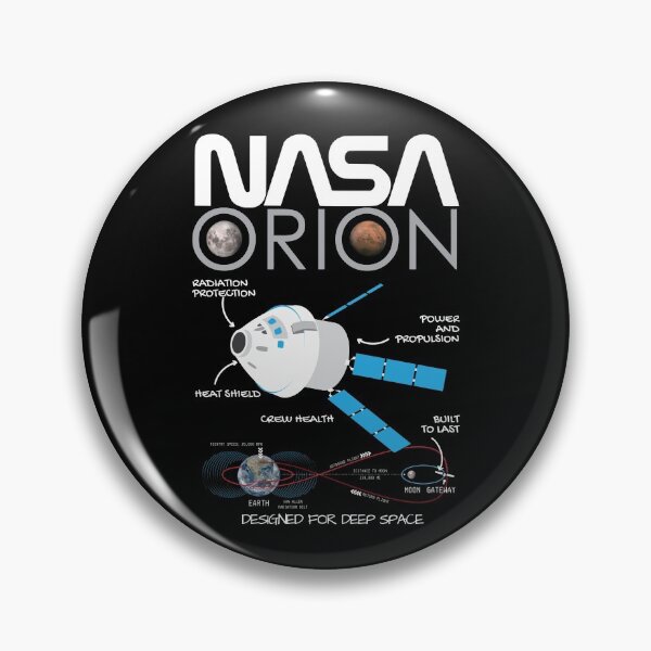 Item preview, Artemis Mission Orion Spacecraft System Schematics designed and sold by marboywonderboy.