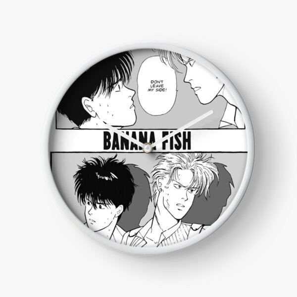 Banana Fish Clocks Redbubble