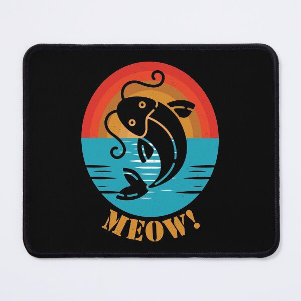 Item preview, Catfish Meow | Fisherman Humour designed and sold by GravitiTees.