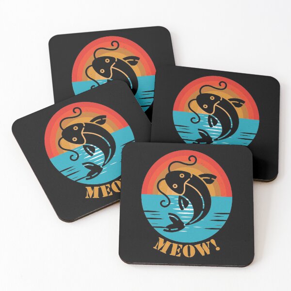 Item preview, Catfish Meow | Fisherman Humour designed and sold by GravitiTees.