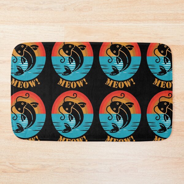 Item preview, Catfish Meow | Fisherman Humour designed and sold by GravitiTees.