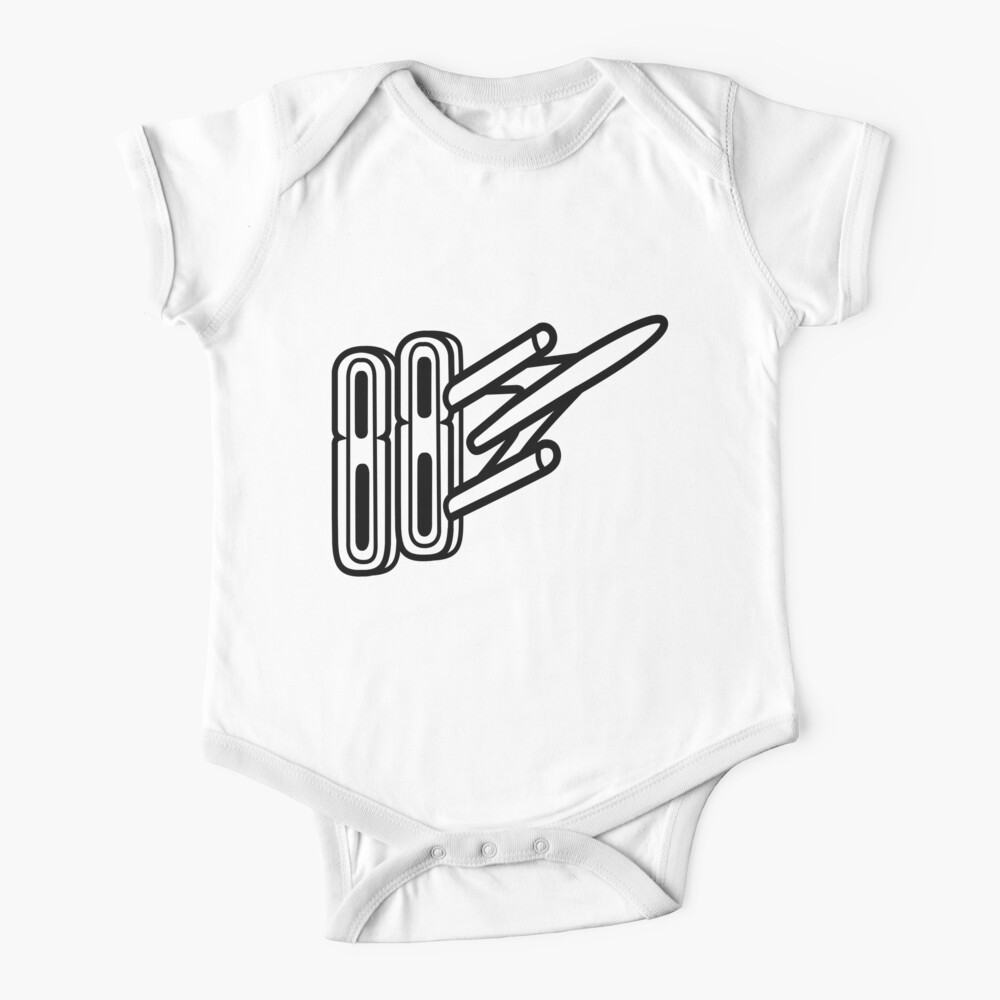 Oldsmobile Rocket Badge Baby One Piece By Blanddesigns Redbubble