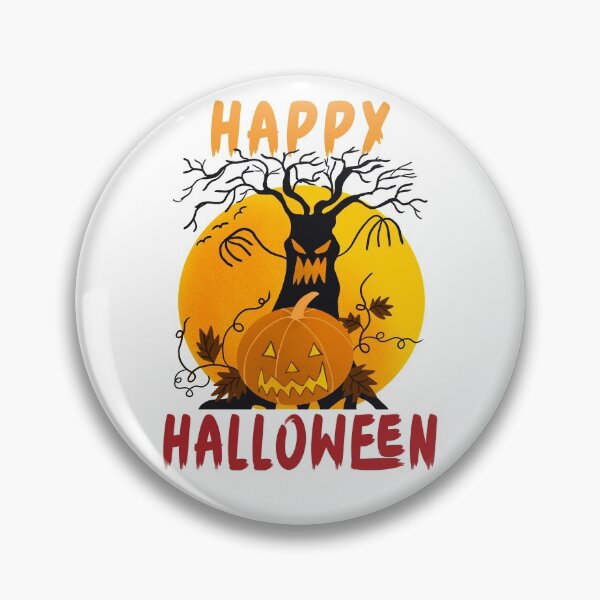 Artikelvorschau, Happy Halloween Kürbis Spukbaum entworfen und verkauft von Fabvity.