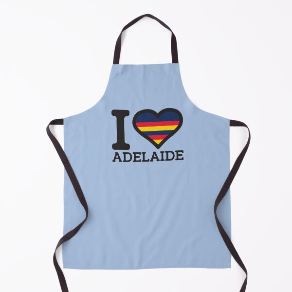 Item preview, “I love Adelaide” AFL & AFLW Inspired Apparels, Merchandise, T Shirts Leggings, Skirt, Mask, Apron designed and sold by Ink Inc.