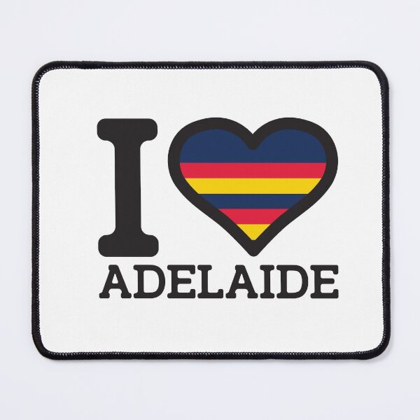 Item preview, “I love Adelaide” AFL & AFLW Inspired Apparels, Merchandise, T Shirts Leggings, Skirt, Mask, Apron designed and sold by Ink Inc.