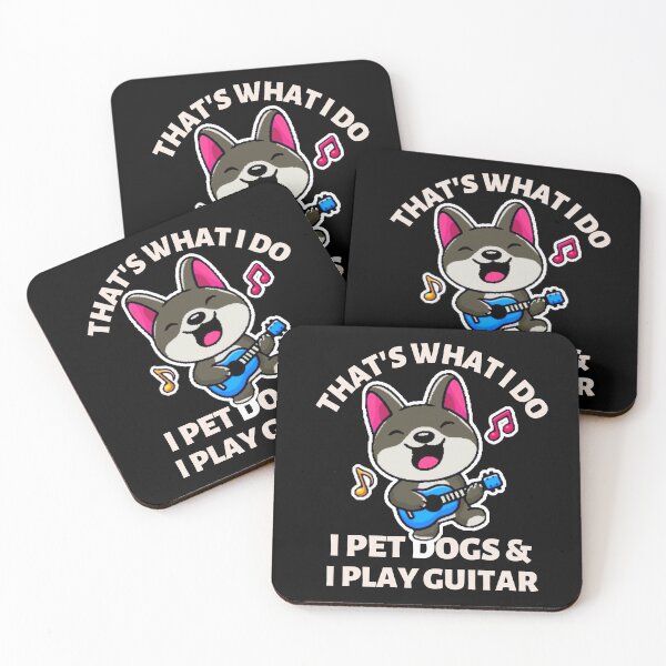 Item preview, Dog Play Guitar designed and sold by Gamers Hub.